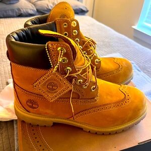 Timberland special edition wingtip boot sz 10.5